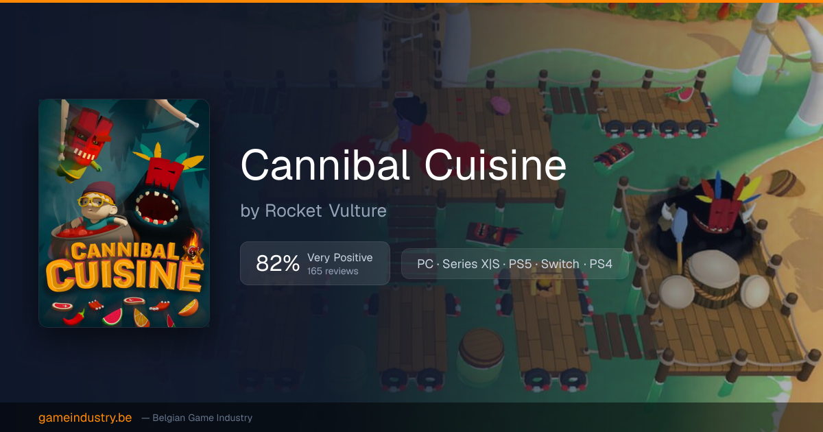 Cannibal Cuisine - Indie by Rocket Vulture | Belgian Game Industry