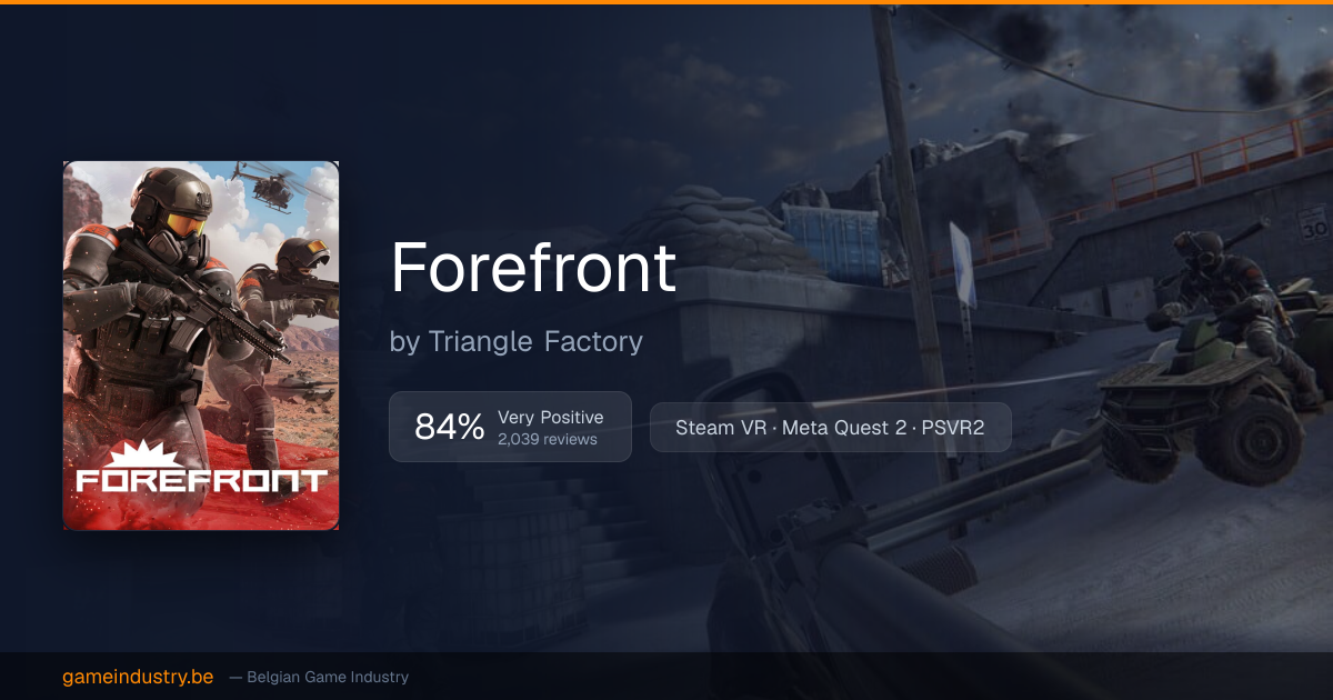 Forefront - Fighting by Triangle Factory | Belgian Game Industry